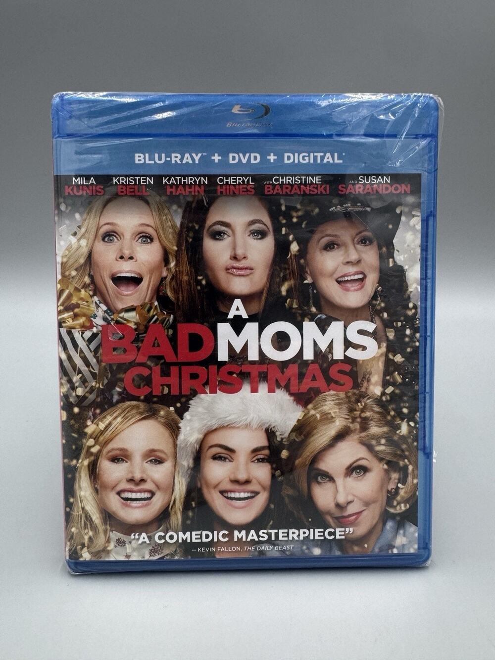 A Bad Moms Christmas (Blu-ray) Comedy Mila Kunis Kristen Bell SEALED